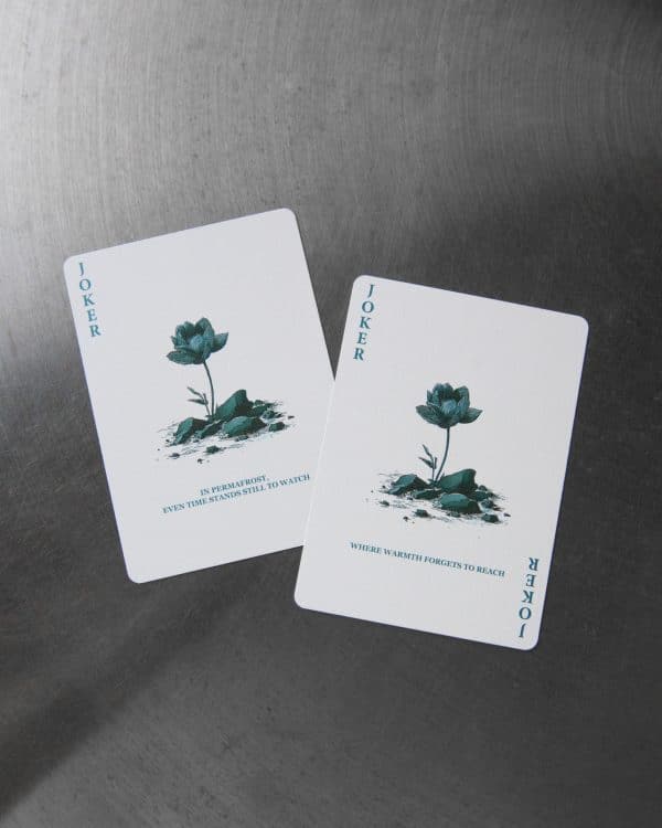 Arctic Lotus Playing Cards by Lotusinhand - Image 5