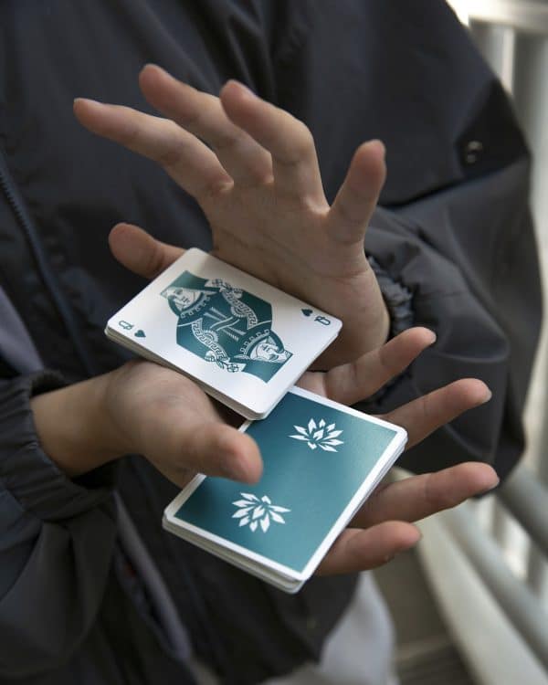 Arctic Lotus Playing Cards by Lotusinhand - Image 3