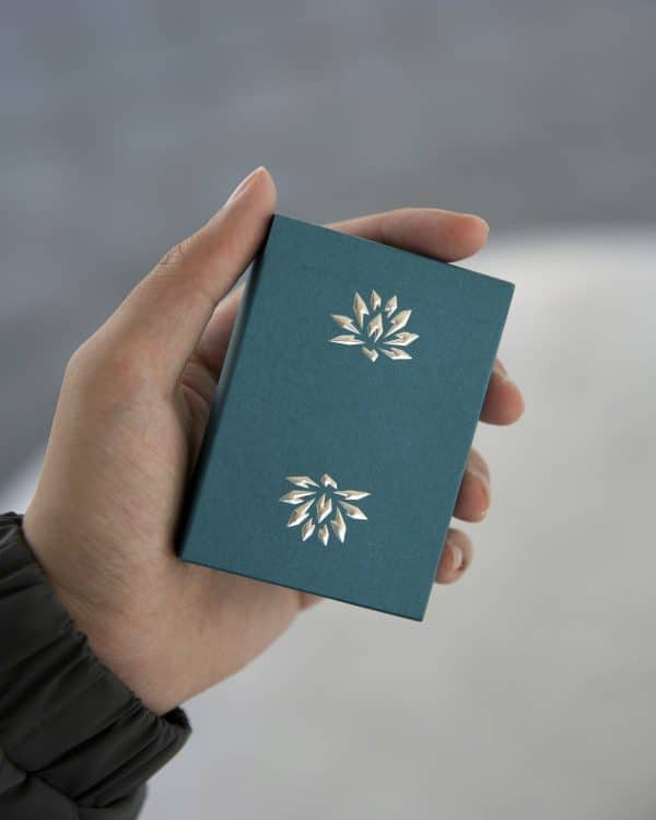 Arctic Lotus Playing Cards by Lotusinhand