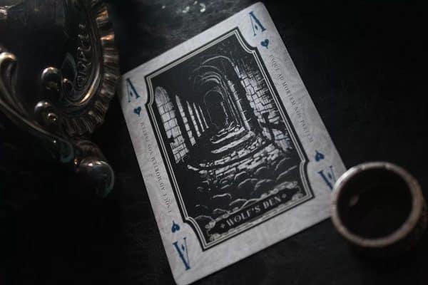 Iron Hollow-Ravenclaw Silver Gilt Edged Playing Cards by Nicolai Aaroe - Image 10