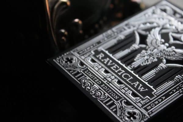 Iron Hollow-Ravenclaw Silver Gilt Edged Playing Cards by Nicolai Aaroe - Image 8