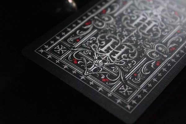 Iron Hollow-Scarlet Red Gilt Edged Playing Cards by Nicolai Aaroe - Image 17