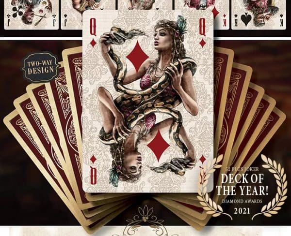 Circus Deluxa Playing Cards by Marianne Larsen - Image 3