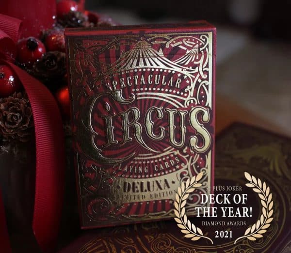 Circus Deluxa Playing Cards by Marianne Larsen