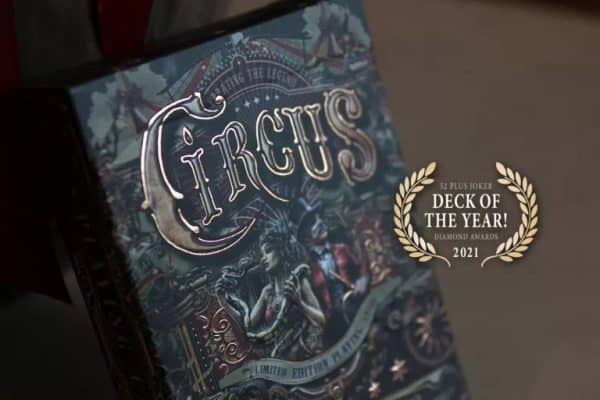 Circus Black Mosquito Playing Cards by Marianne Larsen - Image 3