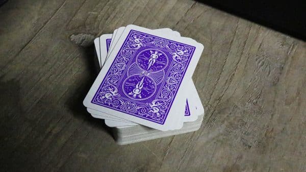 Mini Bicycle Cards (Purple) Playing Cards by USPCC - Image 3