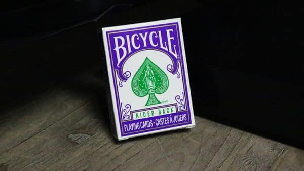 Mini Bicycle Cards (Purple) Playing Cards by USPCC