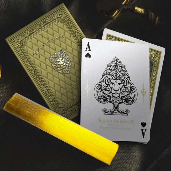 Reign of Kings Shadow Gilded Edition Playing Cards by Jody Eklund