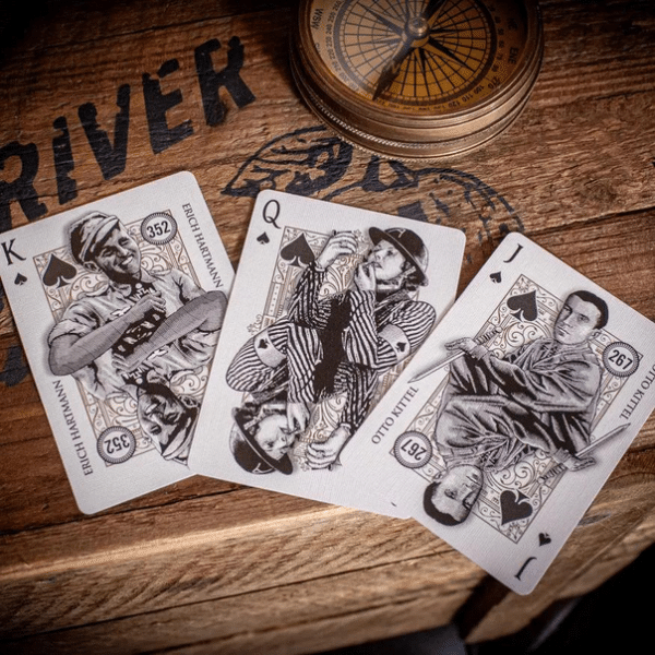 Top Aces WWII- Standard Playing Cards by Jody Eklund - Image 6