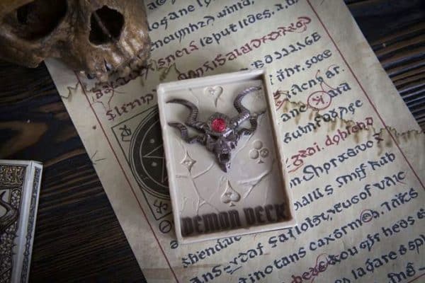 Demon Deck: Echoes of the Abyss Playing Cards- Relic Crypt by Noir Arts - Image 4