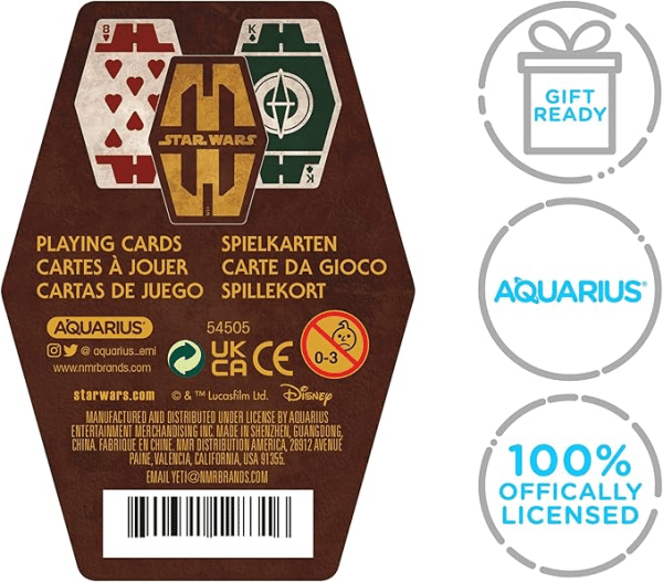 Star Wars Sabacc Premium Playing Cards (PDQ Han Solo Calrissian) by AQUARIUS - Image 2