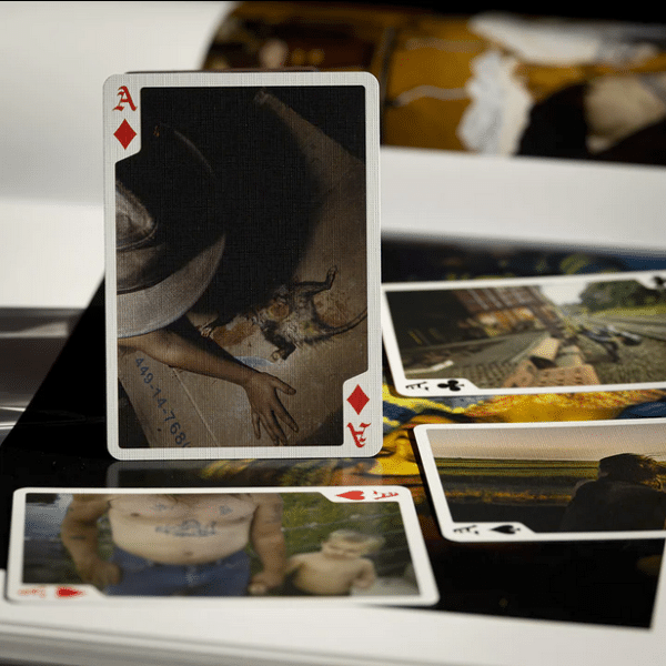 Mike Brodie APOJP Limited Gilded Playing Cards- Red by Fulton - Image 8