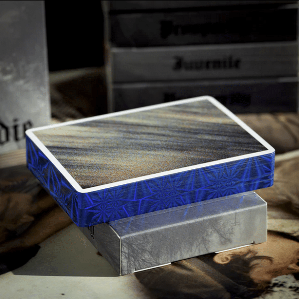 Mike Brodie APOJP Limited Gilded Playing Cards- Blue by Fulton