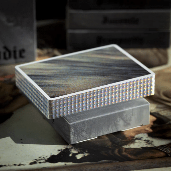 Mike Brodie APOJP Limited Gilded Playing Cards- Silver by Fulton