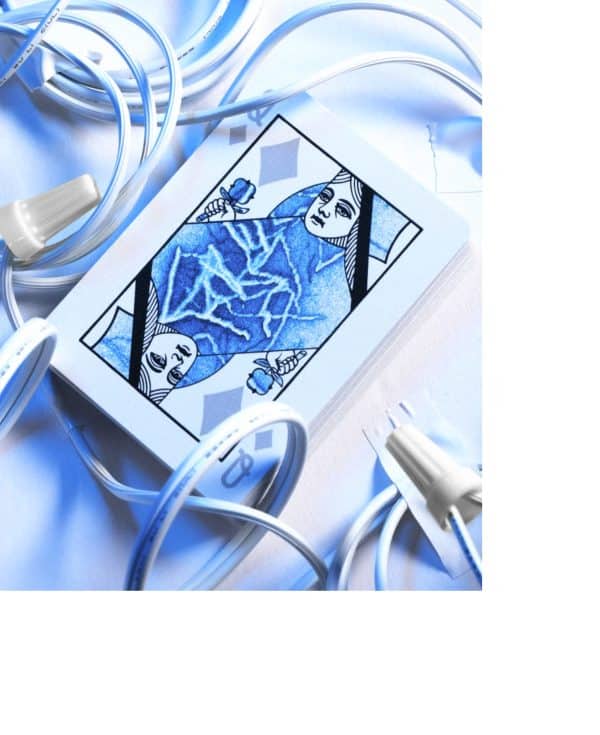 Current Playing Cards- Cobalt 100% by Missing New York - Image 4