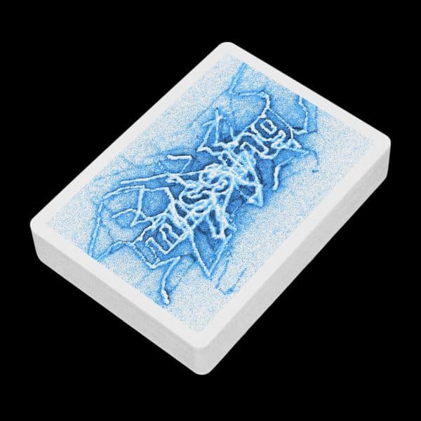 Current Playing Cards- Cobalt 100% by Missing New York