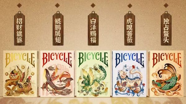Bicycle Mascot (Tiger Sniffs the Rose) Playing Cards by USPCC - Image 6