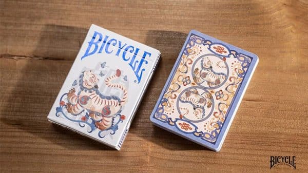 Bicycle Mascot (Tiger Sniffs the Rose) Playing Cards by USPCC