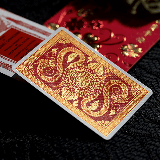 Fultons Chinatown V2 Limited Gilded Edition- Gold Playing Cards by