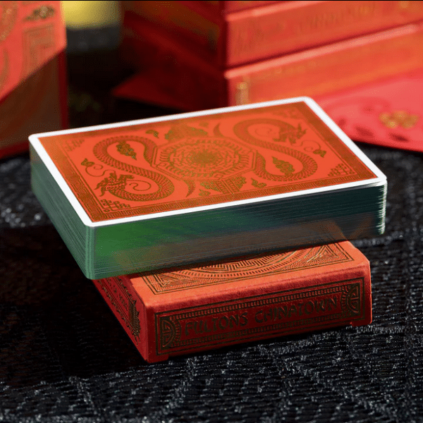 Fultons Chinatown V2 Limited Gilded Edition- Jade Playing Cards by Fulton