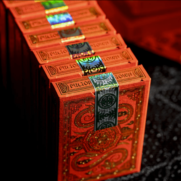 Fultons Chinatown V2 Limited Gilded Edition- Gold Playing Cards by Fulton - Image 14