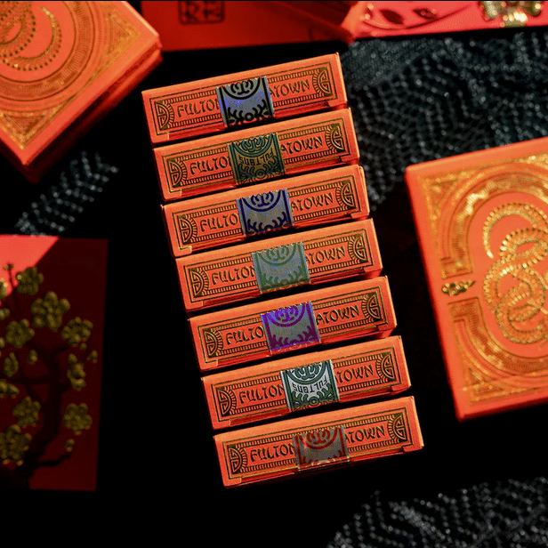 Fultons Chinatown V2 Limited Gilded Edition- Gold Playing Cards by