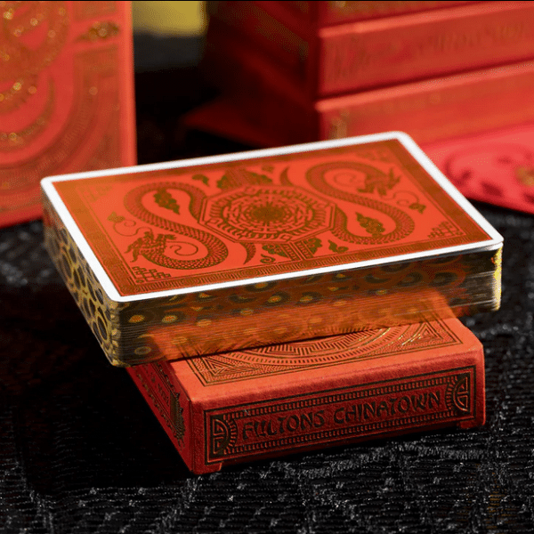 Fultons Chinatown V2 Limited Gilded Edition- Gold Playing Cards by Fulton