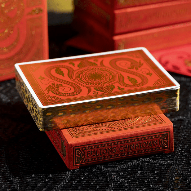 Fultons Chinatown V2 Limited Gilded Edition- Gold Playing Cards by
