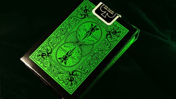 Bicycle Reverse (Green) Playing Cards by USPCC - Image 2