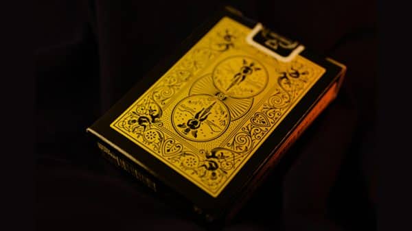 Bicycle Reverse (Yellow) Playing Cards by USPCC - Image 2