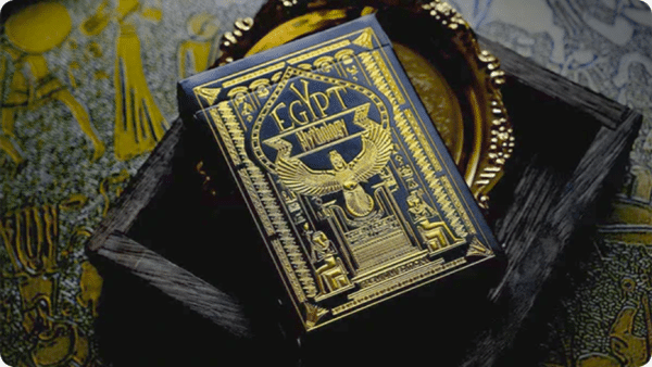 Egypt Mythology Playing Cards-Premium Basalt by F.C. Designs