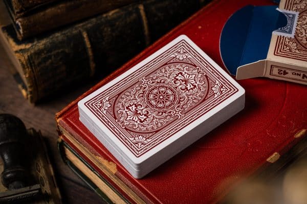 Triton 42 Club Playing Cards –Antique Restoration (rosewood red) by A Haines - Image 3