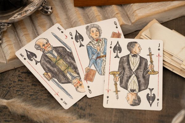 Love & Retribution Pt. 1 Playing Cards (gold gilded) by A Haines - Image 10