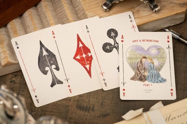 Love & Retribution Pt. 1 Playing Cards (gold gilded) by A Haines - Image 6