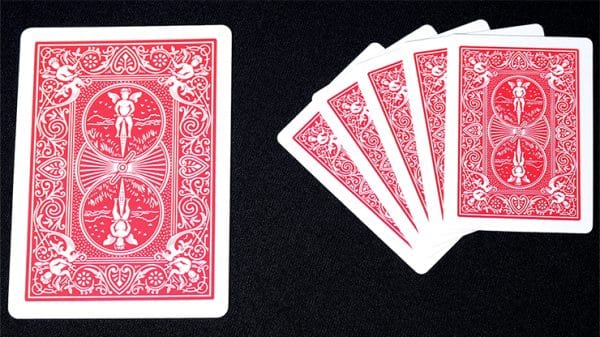Mini Bicycle Cards (Red) Playing Cards by USPCC - Image 3