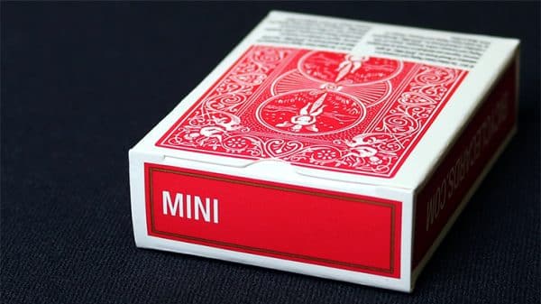 Mini Bicycle Cards (Red) Playing Cards by USPCC - Image 2