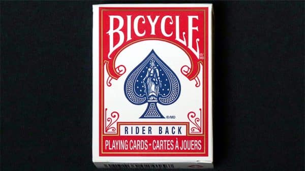 Mini Bicycle Cards (Red) Playing Cards by USPCC