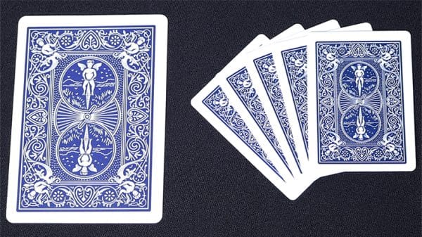 Mini Bicycle Cards (Blue) Playing Cards by USPCC - Image 4