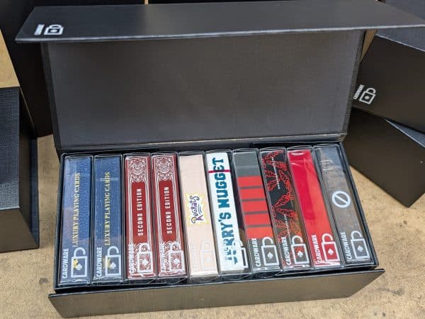 Cardware Playing Card Collector Storage Travel Box (10-12 Deck) V2 (Imperfect)