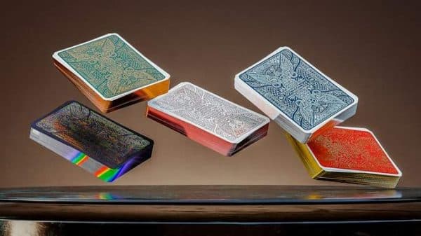 Reserve Edition: Platino Azul (BLUE) Playing Cards by Joker and the Thief - Image 2