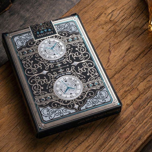 Time to Play - Black deck Playing Cards by Dutch Card House - Image 3