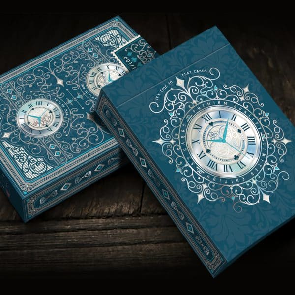 Time to Play - Blue collector's deck Playing Cards by Dutch Card House - Image 2