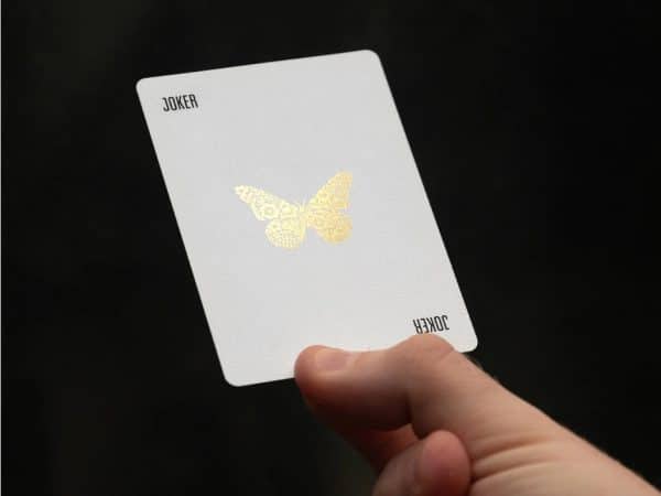 Butterfly Playing Cards Workers Edition Gold by Ondrej Psenicka - Image 4