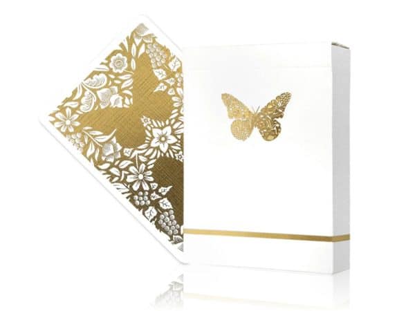 Butterfly Playing Cards Workers Edition Gold by Ondrej Psenicka