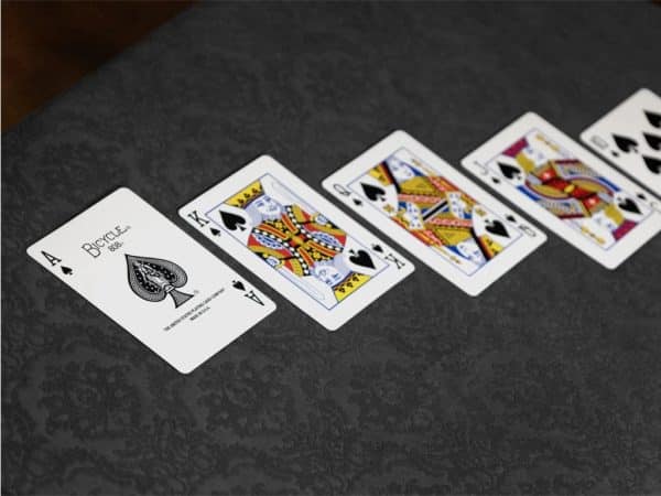 Marked Bicycle Rider Back Playing Cards 2nd Ed. Blue by Ondrej Psenicka - Image 3