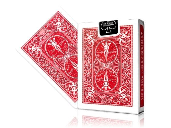 Marked Bicycle Rider Back Playing Cards 2nd Ed. Red by Ondrej Psenicka - Image 2