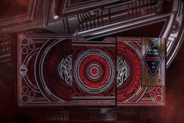 Avengers: Ultron Gilded Editions (2 Decks Included) Playing Cards by Card Mafia - Image 5