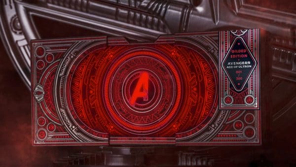 Avengers: Ultron Gilded Editions (2 Decks Included) Playing Cards by Card Mafia