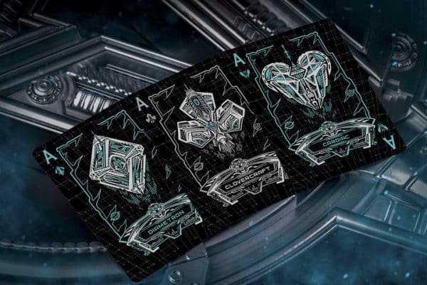 Cosmo Voyager: Spaceship Edition GILDED 1/150 Playing Cards by Card Mafia - Image 9