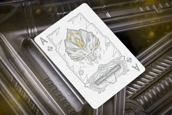 Cosmo Voyager: Gold Space Pod Edition Playing Cards by Card Mafia - Image 7